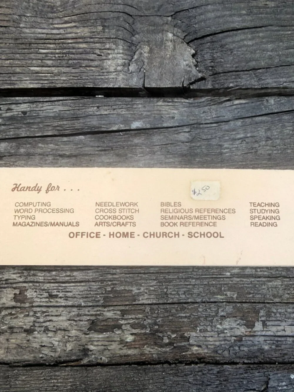 Vintage Line A Timers Moveable Hiliters Highlighters Bookmarks Transparent Strip